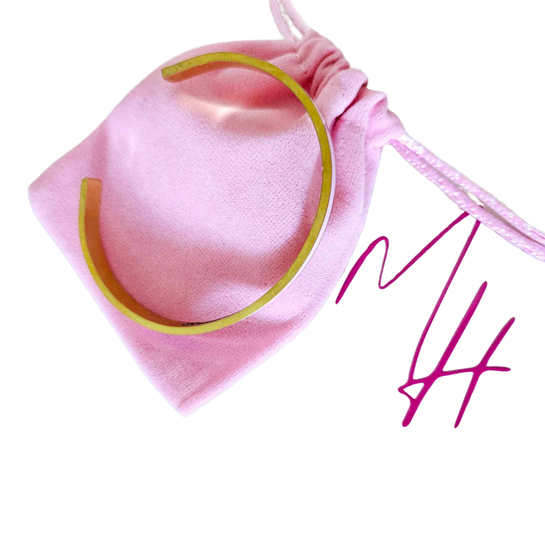 You Are Strong Bangle - Mint