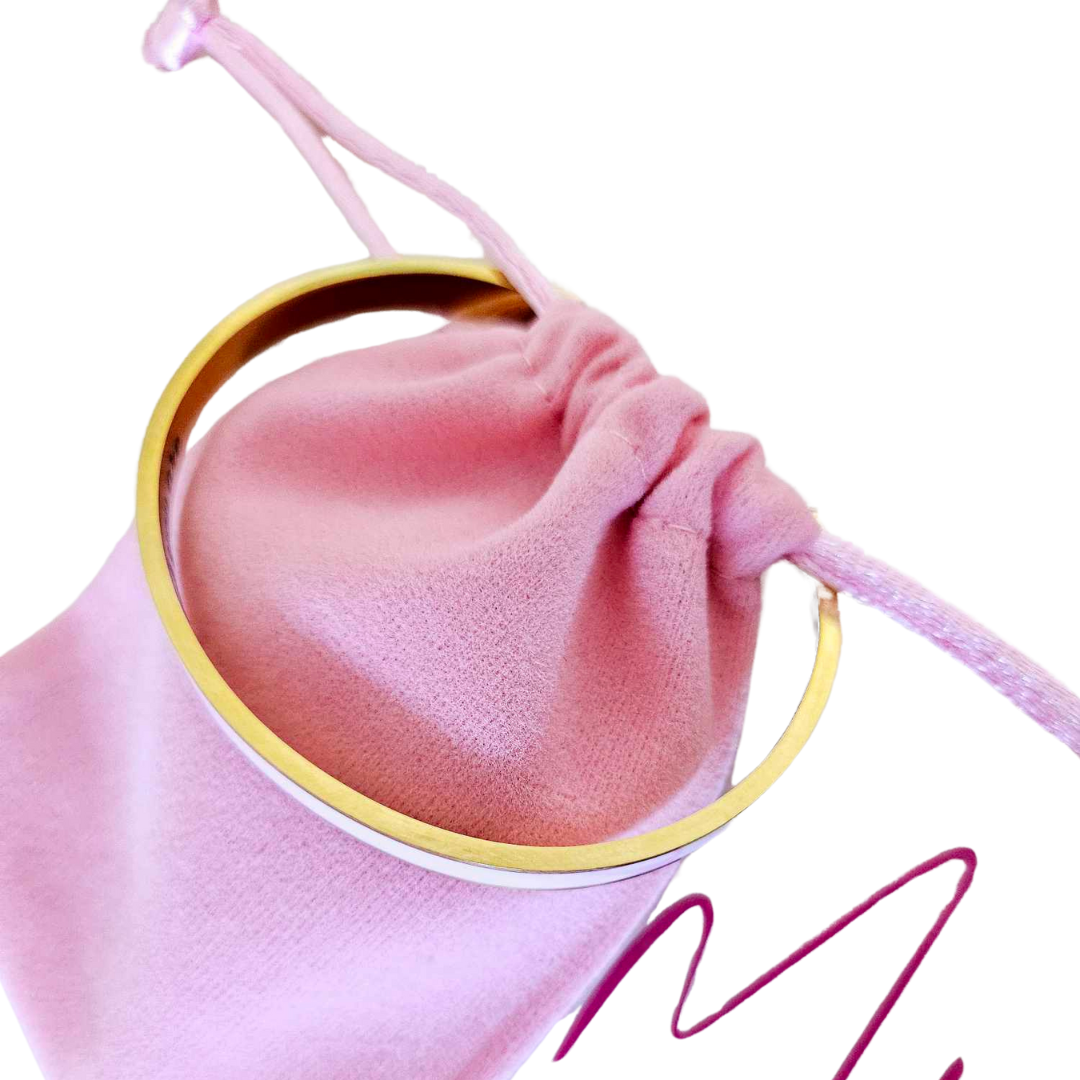 You Are Strong Bangle - Mint
