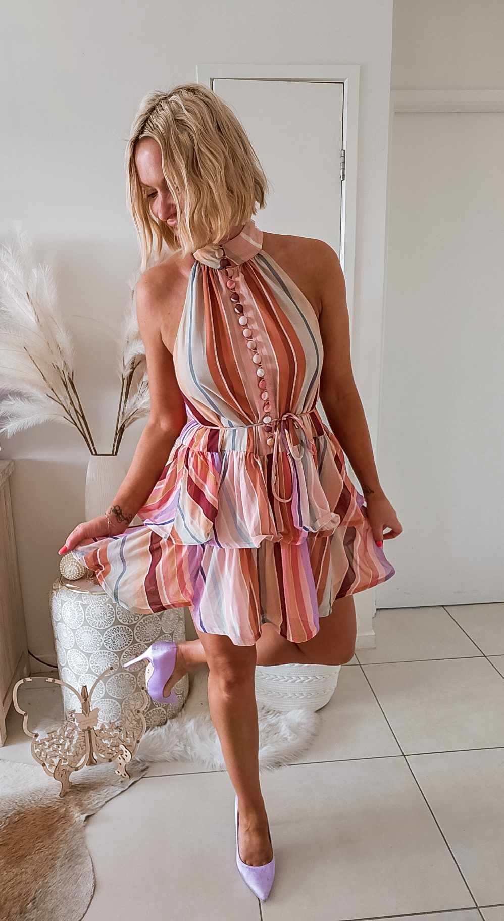 SHEIKE Dress Stripes
