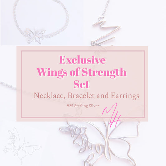 Wings of Strength Jewellery Set