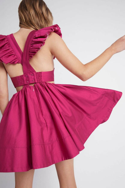 AJE Dress Fuchsia