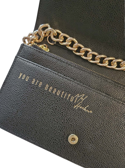 'Uplift your Style' Leather Bag