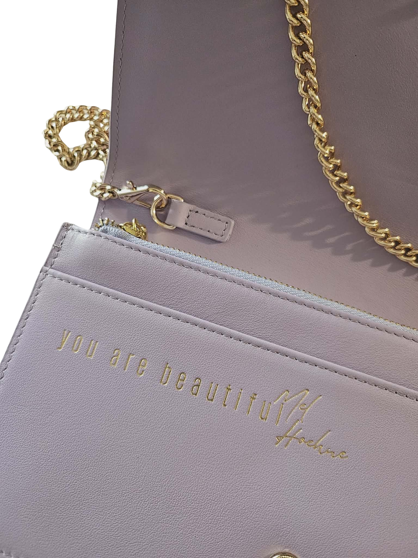'Uplift your Style' Leather Bag