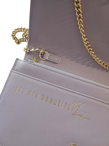 'Uplift your Style' Leather Bag